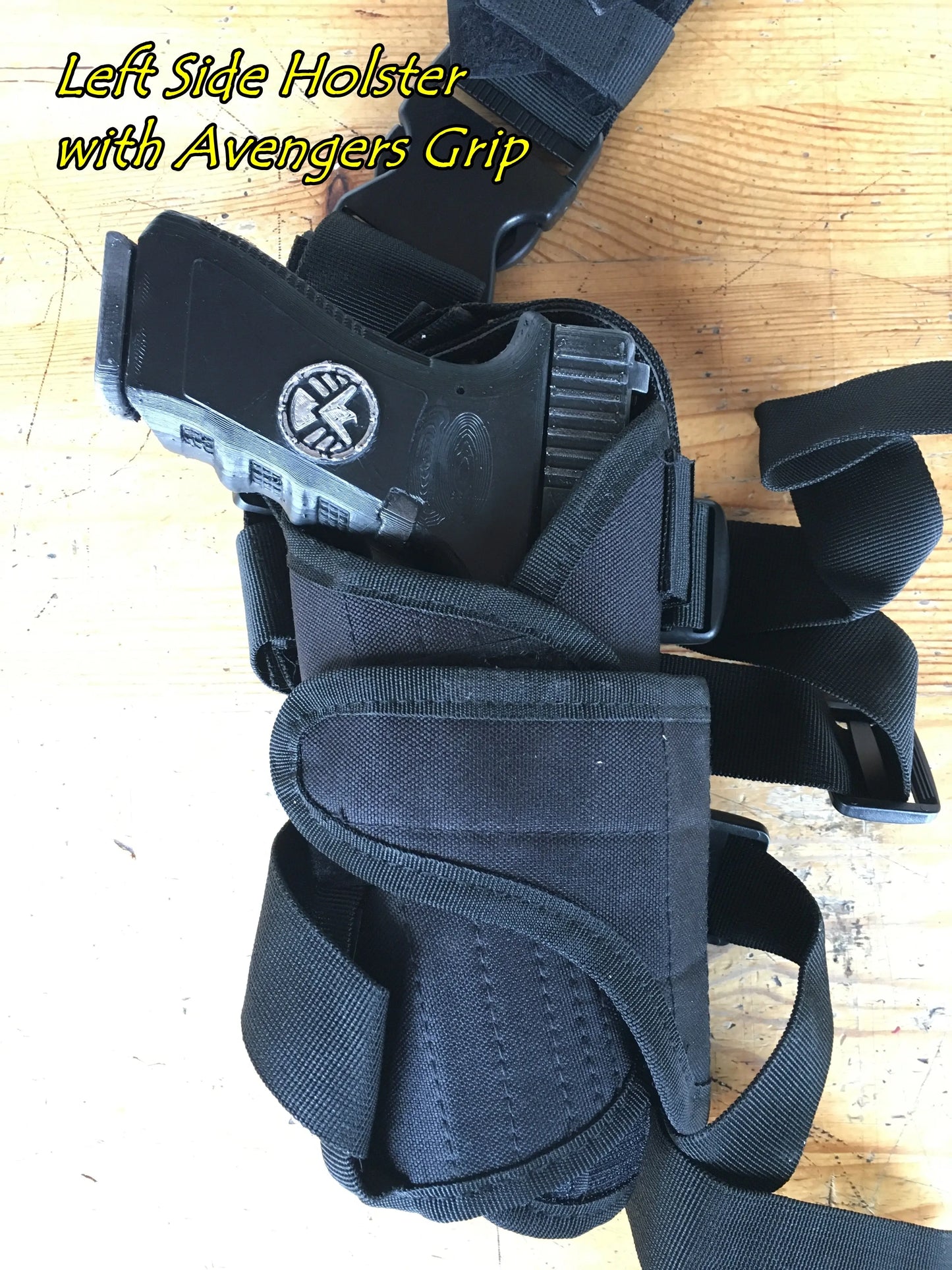 Black Widow Avengers Pistol cosplay prop, Agents of Shield - Geek House Creations