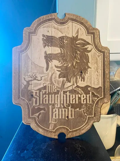 Collection of geek wall art from movies and video games