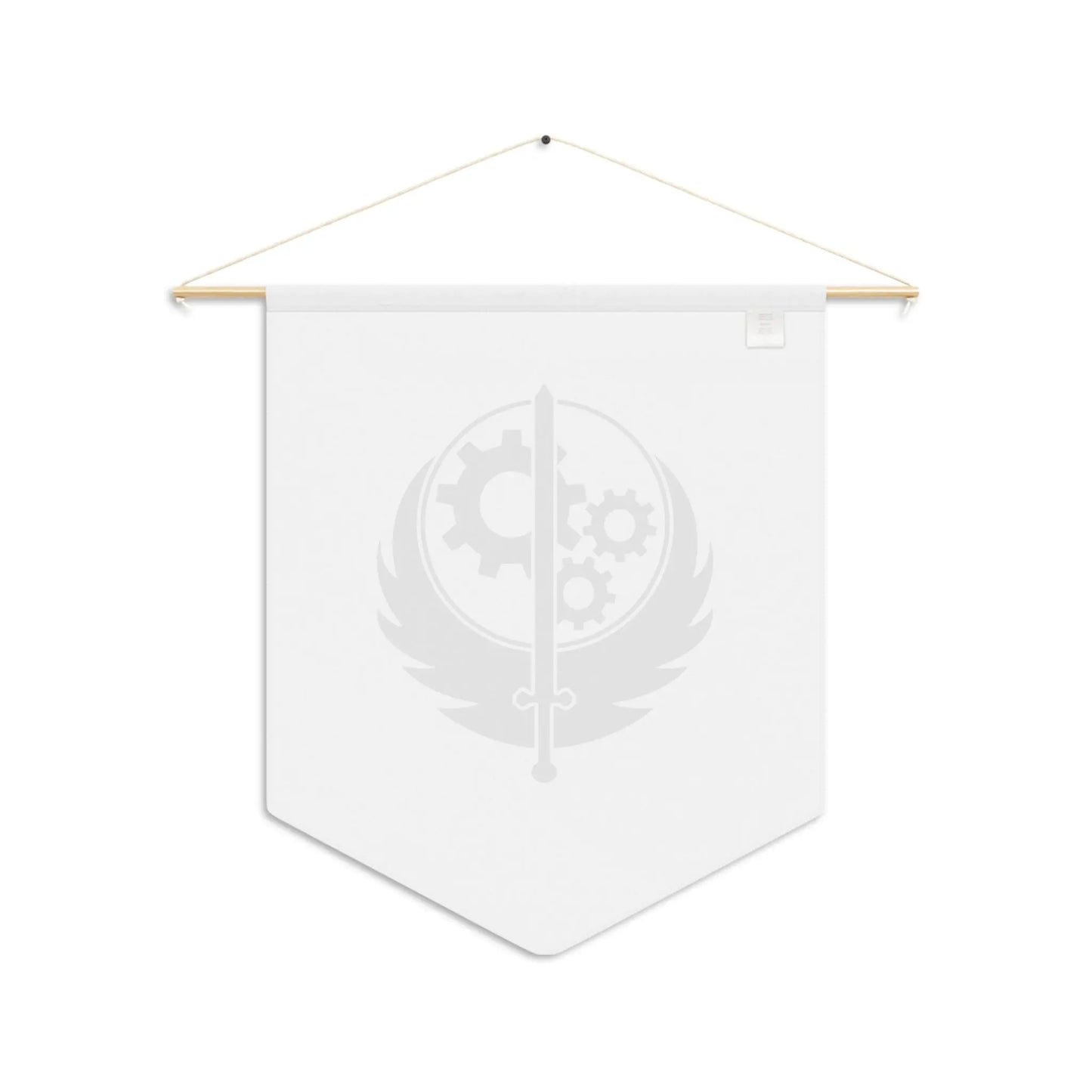 Fallout Brotherhood of Steel Pennant Flag - Geek House Creations