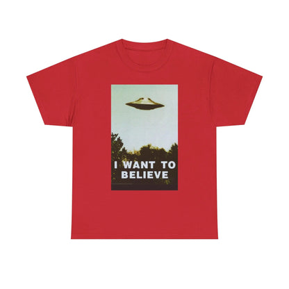 X-Files I Want To Believe Inspired Tee - Geek House Creations