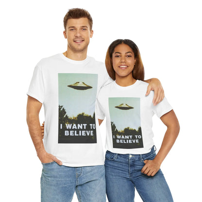 X-Files I Want To Believe Inspired Tee - Geek House Creations