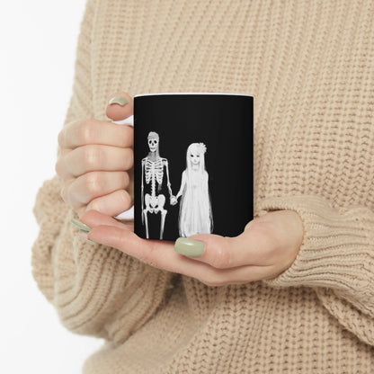Skeleton Couple Romantic Mug 11oz - Geek House Creations