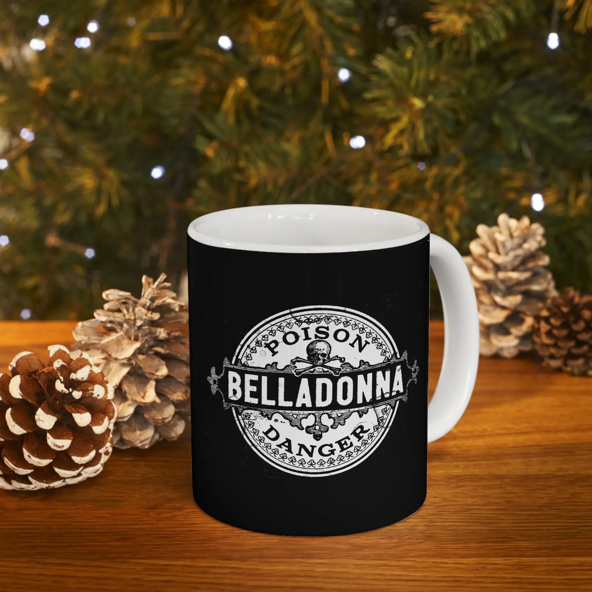 Belladonna Vintage Poison Label Mug 11oz - Geek House Creations