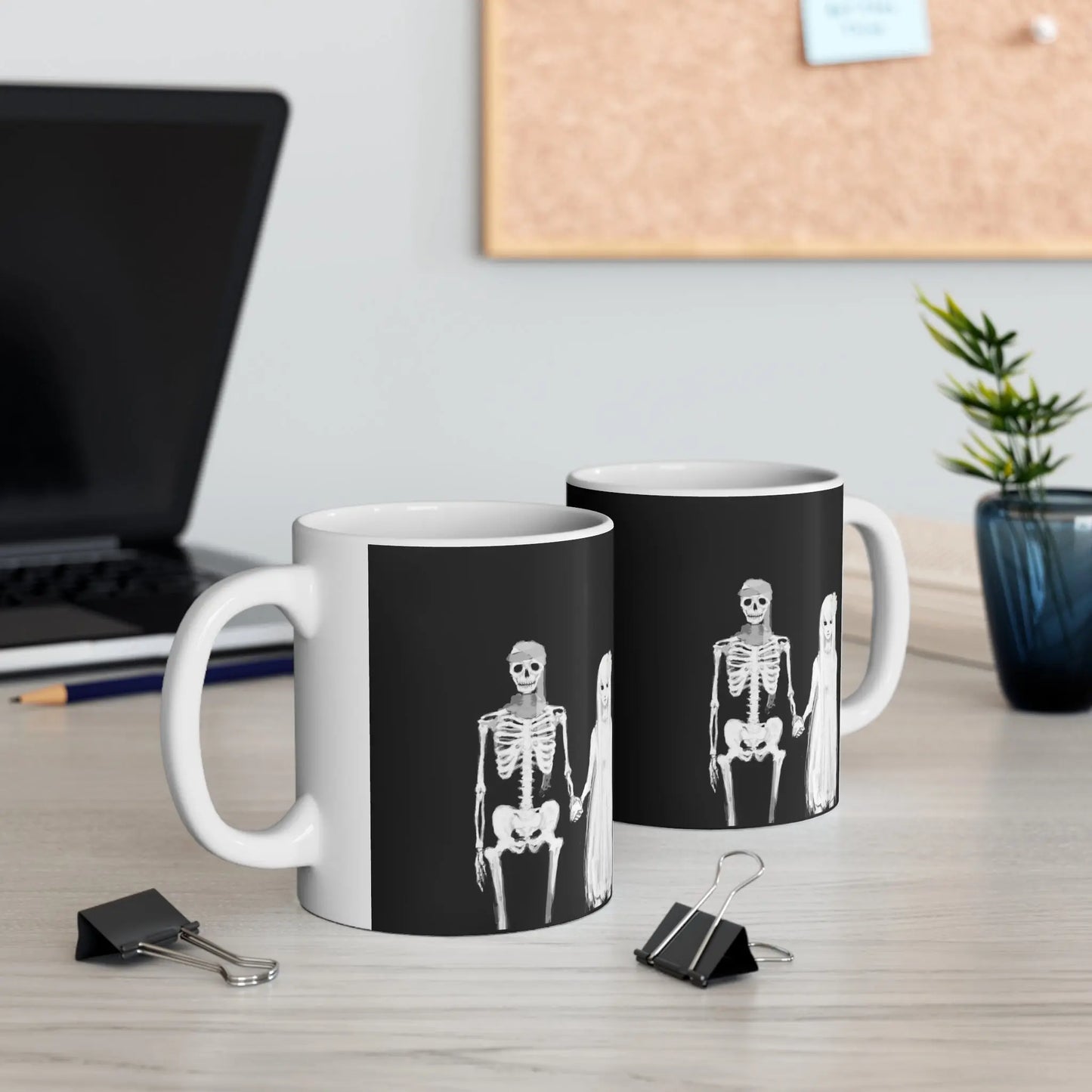 Skeleton Couple Romantic Mug 11oz - Geek House Creations