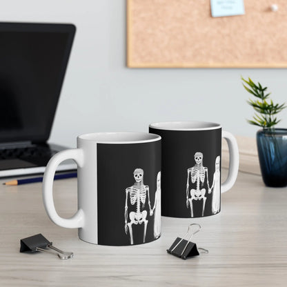 Skeleton Couple Romantic Mug 11oz - Geek House Creations