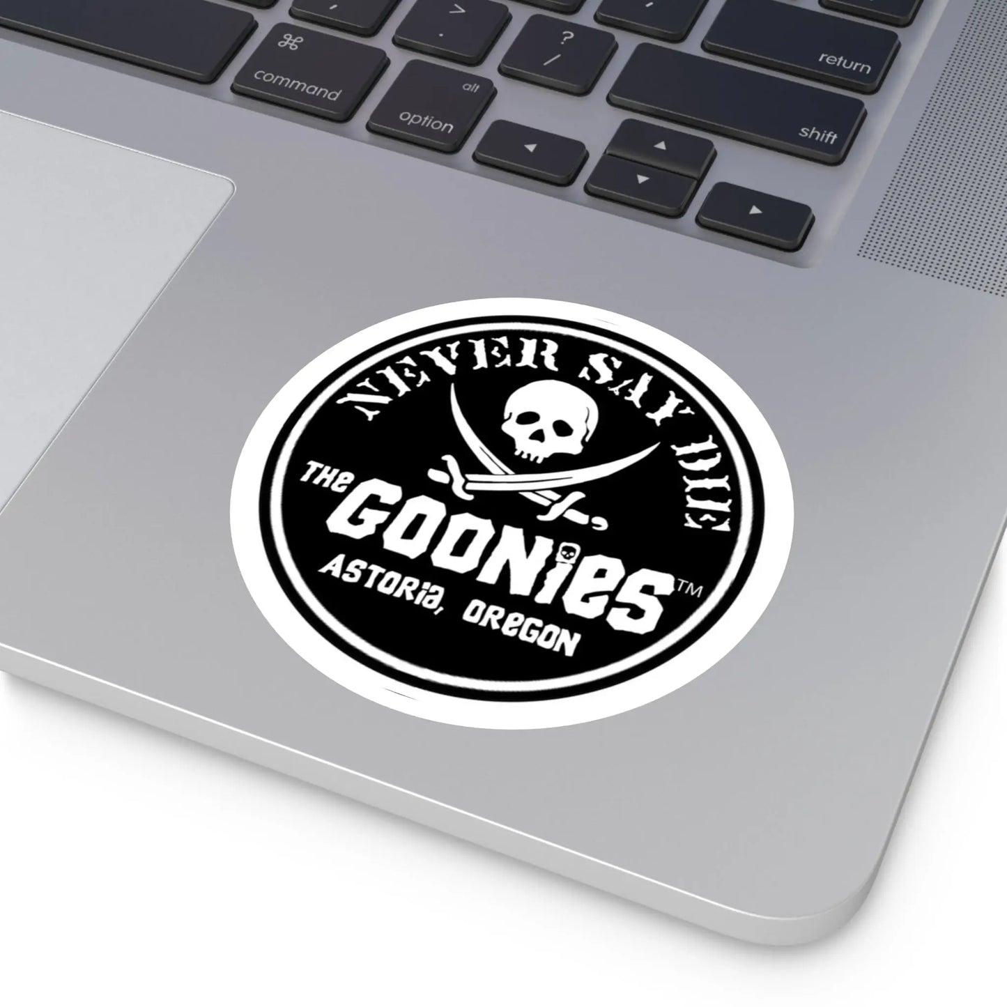 Goonies Never Say Die Stickers, perfect for fans of the Goonies movie - Geek House Creations