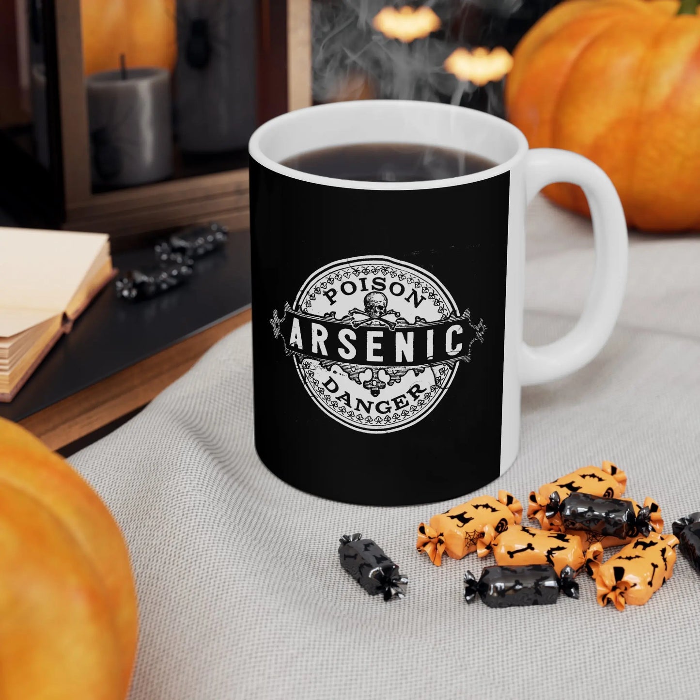 Arsenic Vintage Poison Label Mug 11oz - Geek House Creations