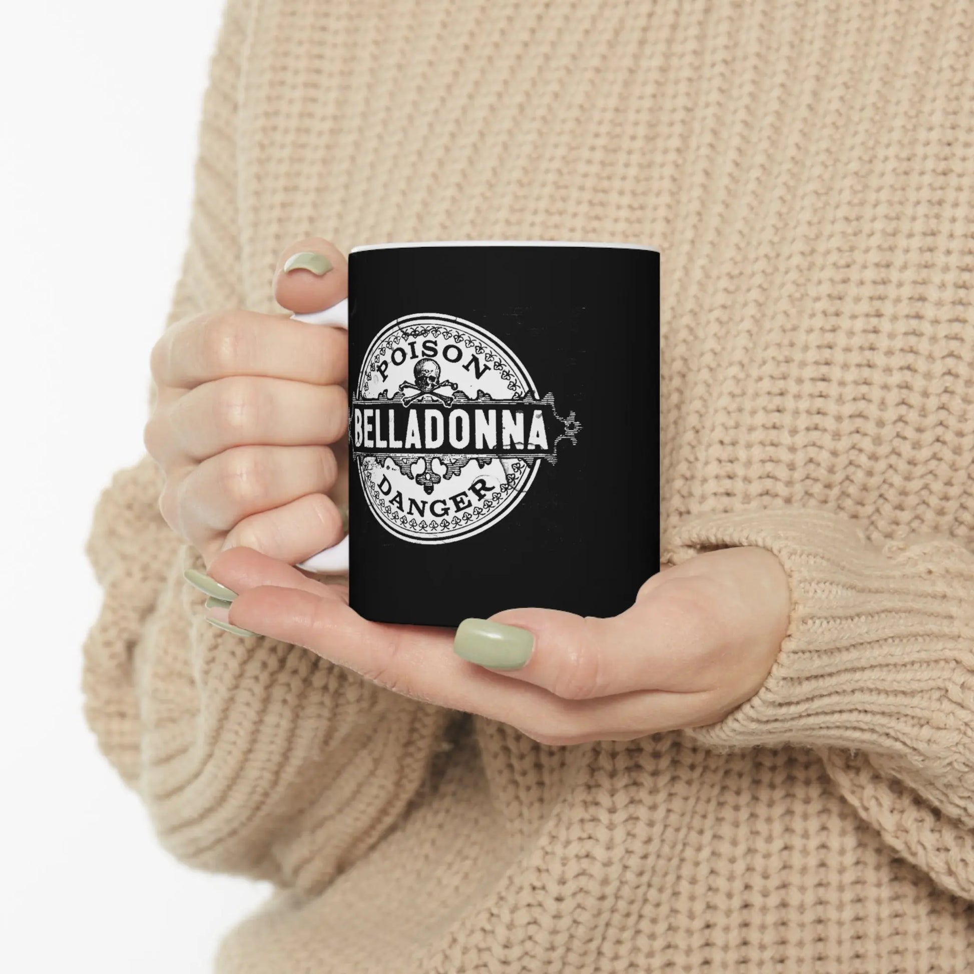 Belladonna Vintage Poison Label Mug 11oz - Geek House Creations