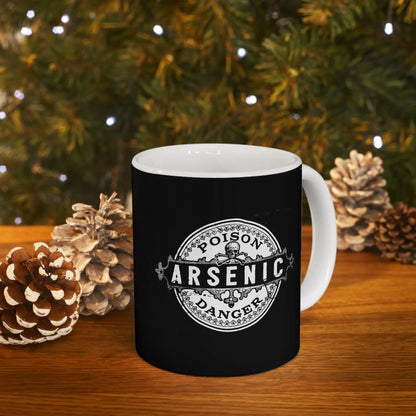 Arsenic Vintage Poison Label Mug 11oz - Geek House Creations