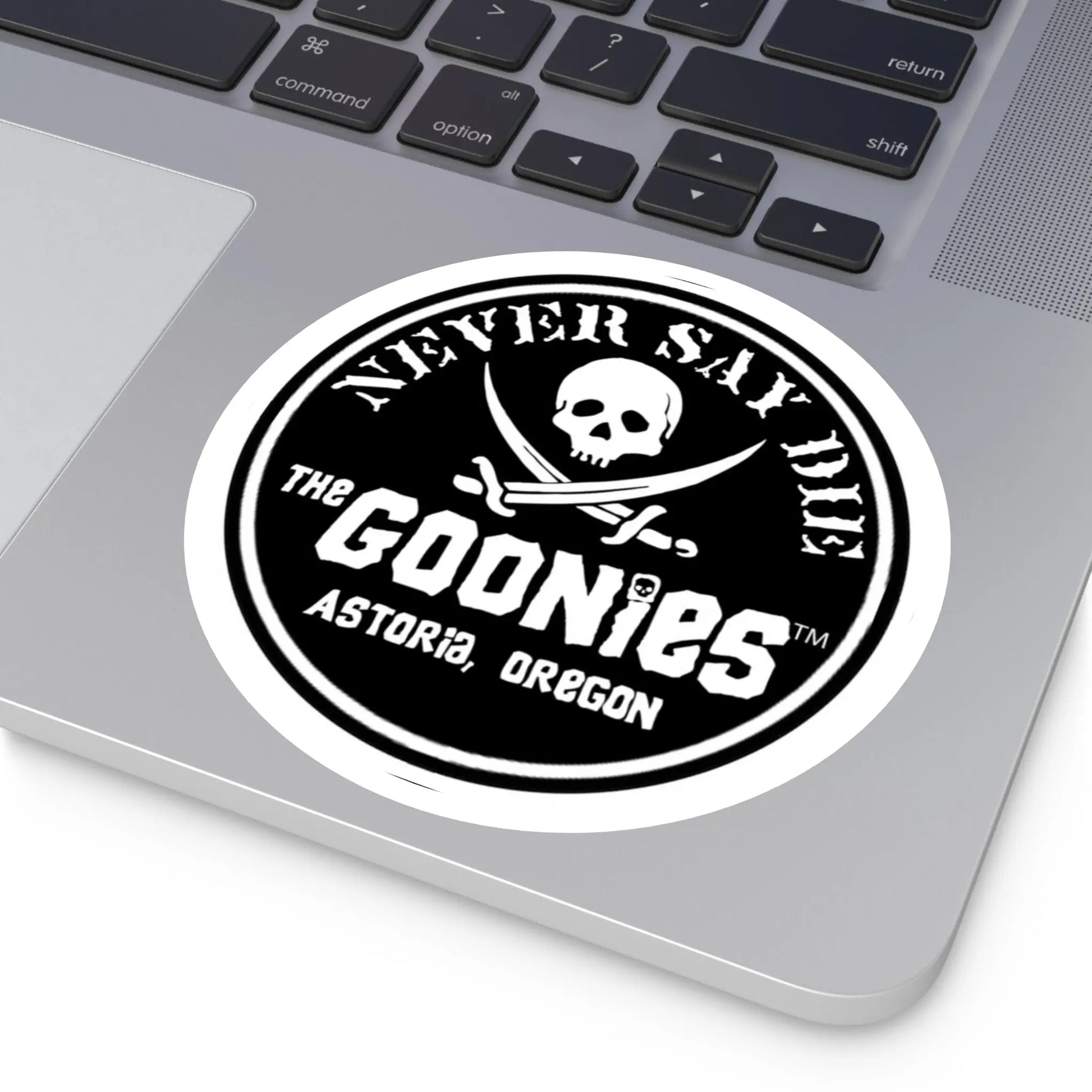 Goonies Never Say Die Stickers, perfect for fans of the Goonies movie - Geek House Creations