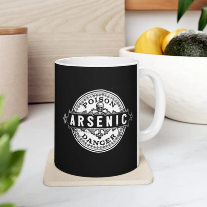 Arsenic Vintage Poison Label Mug 11oz - Geek House Creations