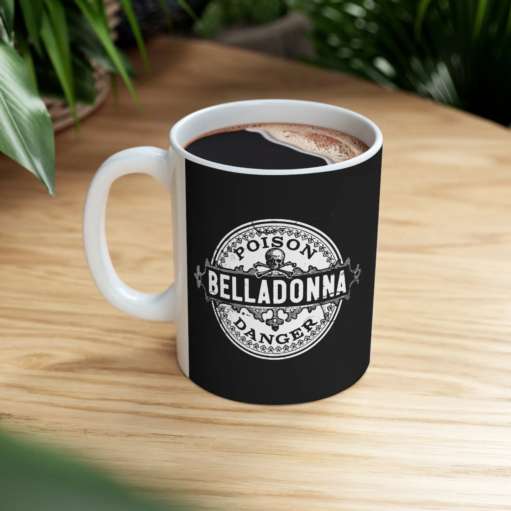 Belladonna Vintage Poison Label Mug 11oz - Geek House Creations