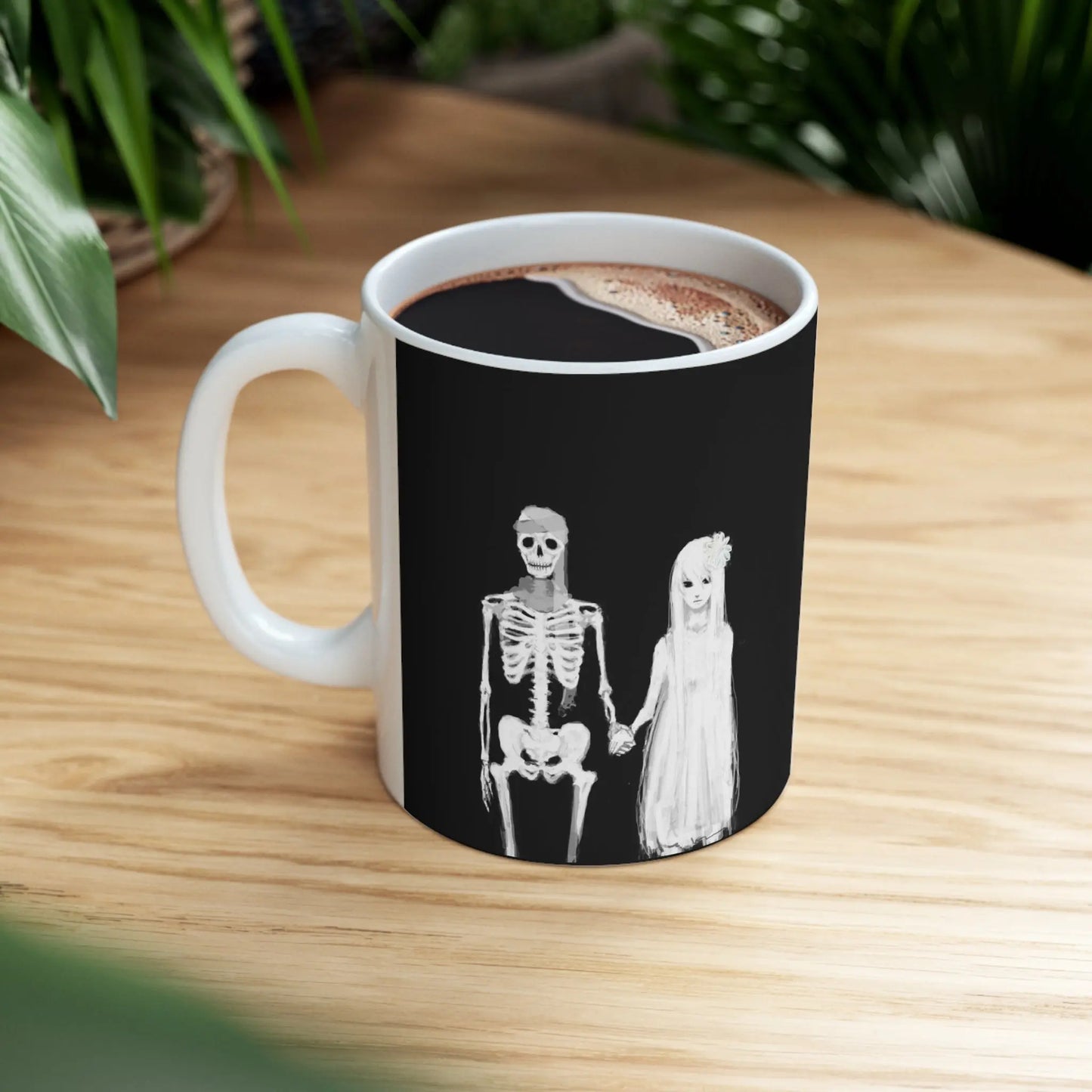 Skeleton Couple Romantic Mug 11oz - Geek House Creations