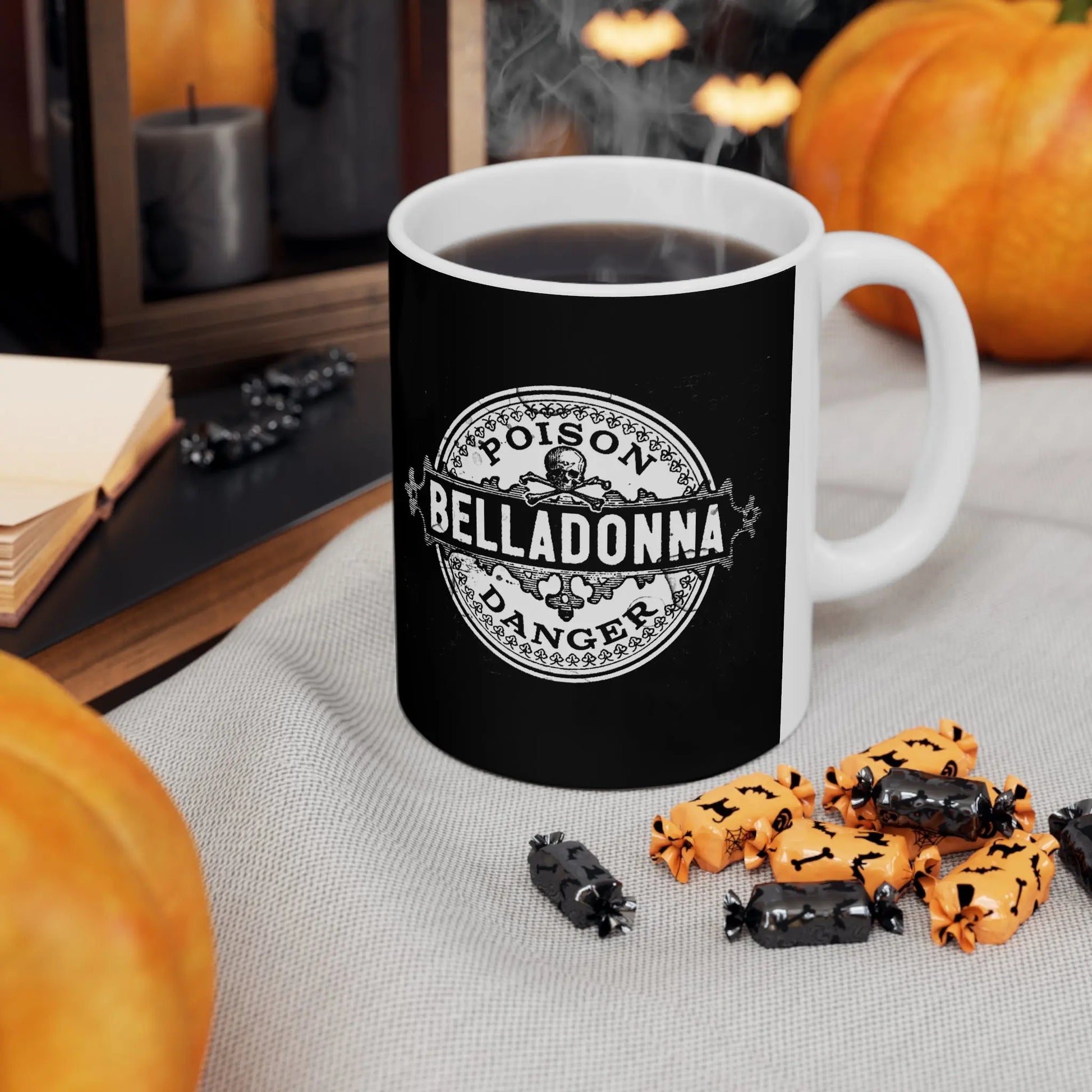 Belladonna Vintage Poison Label Mug 11oz - Geek House Creations