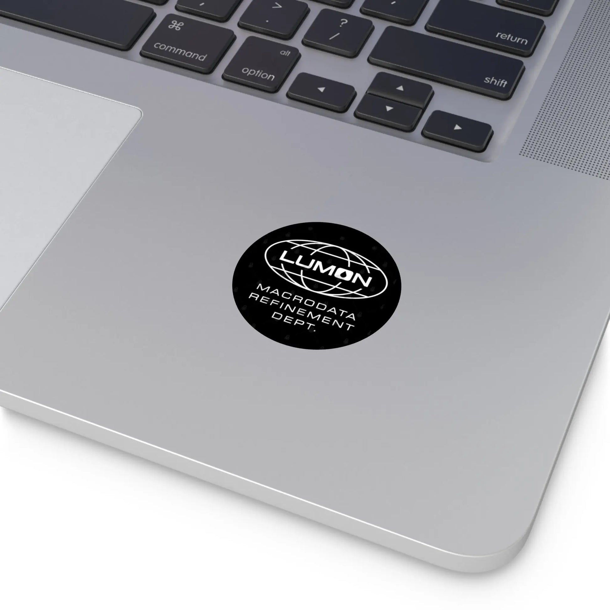 Lumon Macrodata Refinement Department Logo Round Vinyl Sticker - Geek House Creations