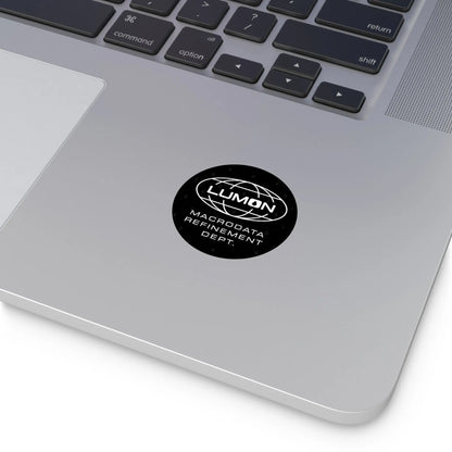 Lumon Macrodata Refinement Department Logo Round Vinyl Sticker - Geek House Creations