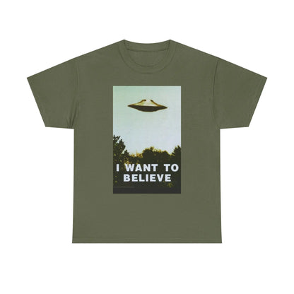 X-Files I Want To Believe Inspired Tee - Geek House Creations