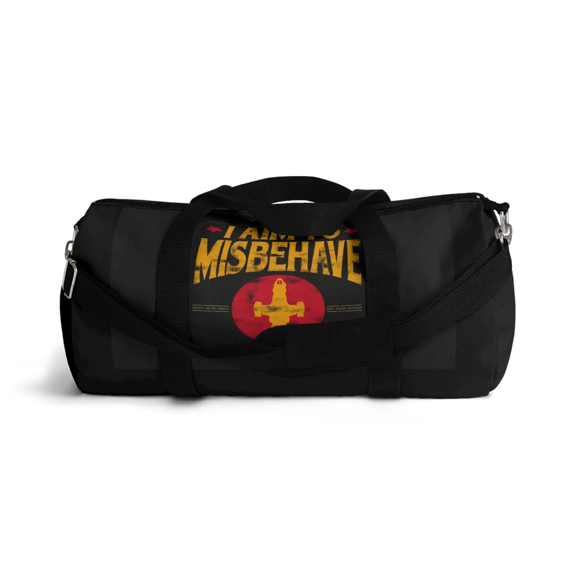 Firefly Serenity I am to misbehave Duffel bag - Geek House Creations