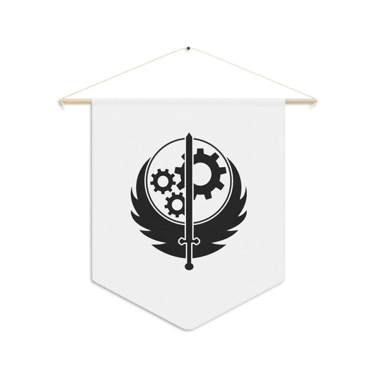 Fallout Brotherhood of Steel Pennant Flag - Geek House Creations