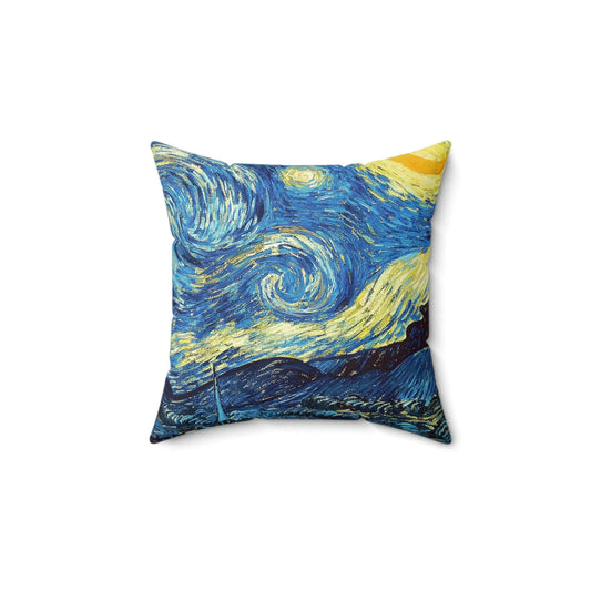 Starry Night Square Decorative Pillow - Geek House Creations
