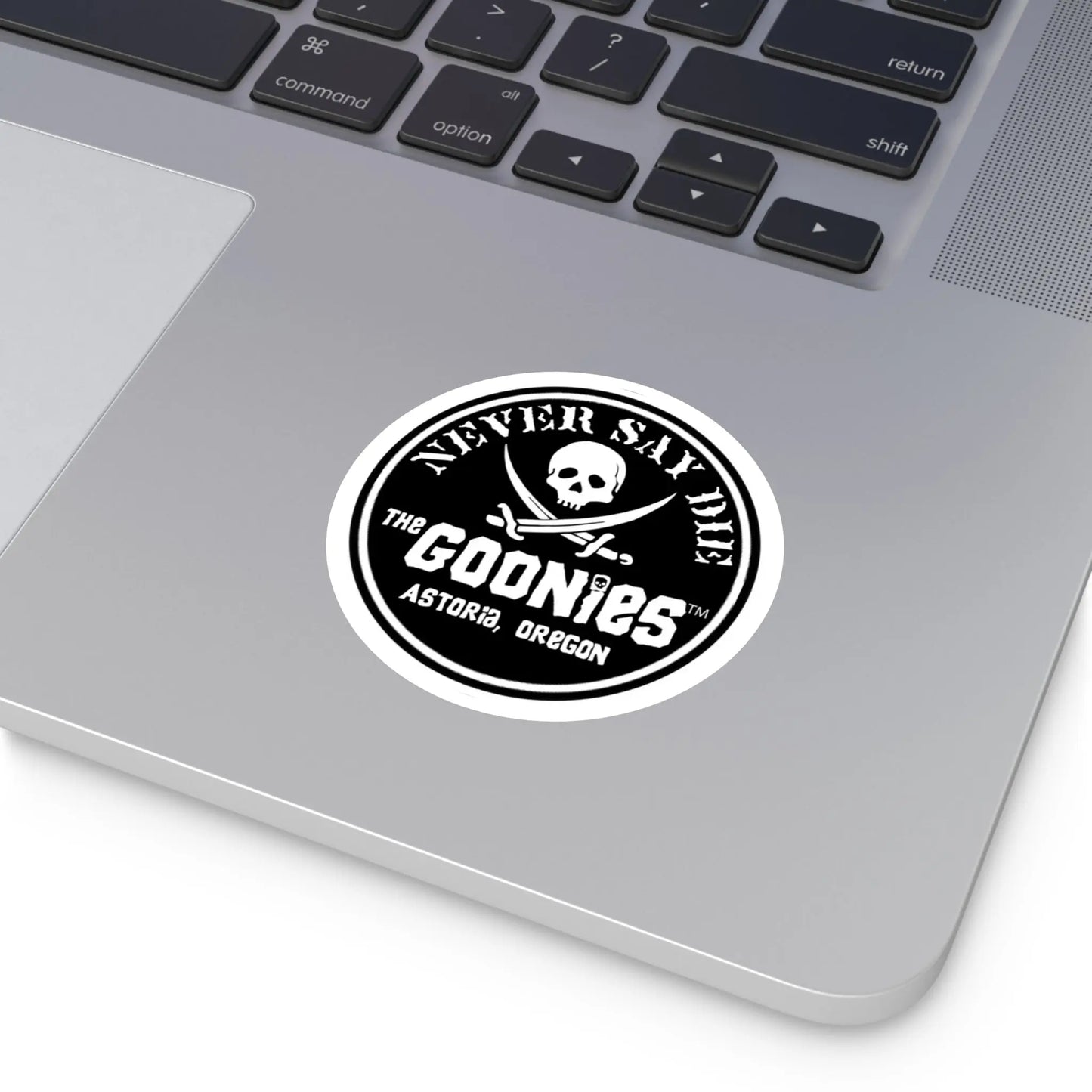 Goonies Never Say Die Stickers, perfect for fans of the Goonies movie - Geek House Creations