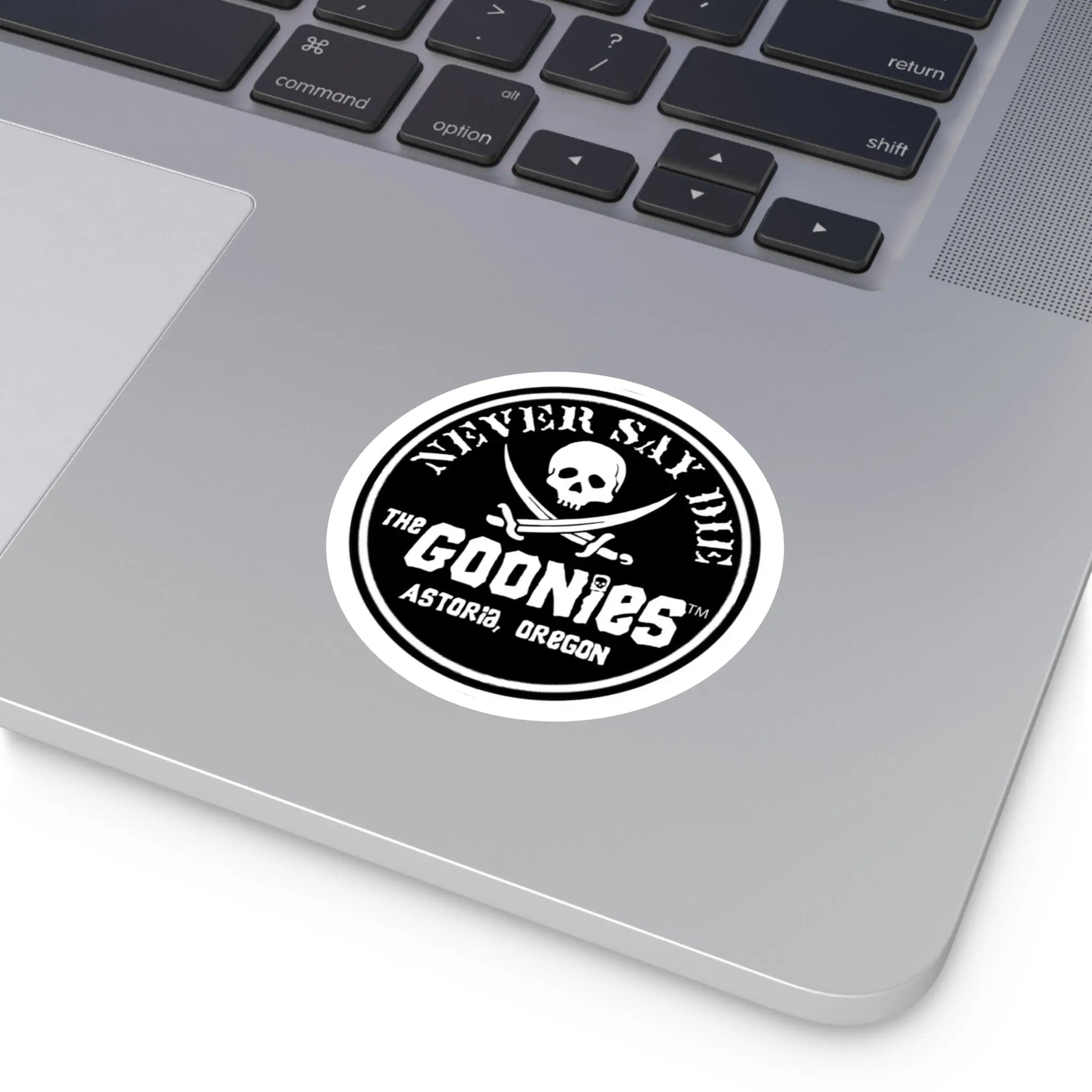 Goonies Never Say Die Stickers, perfect for fans of the Goonies movie - Geek House Creations