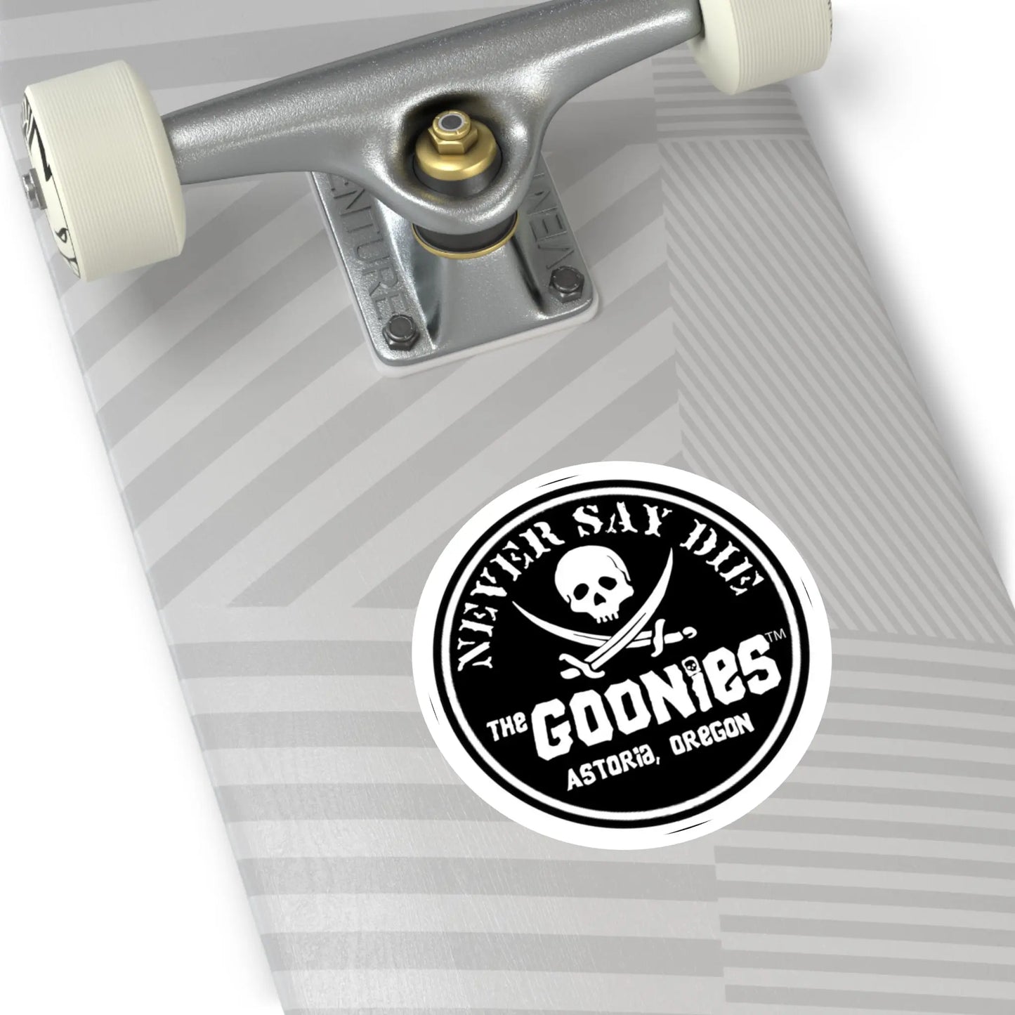 Goonies Never Say Die Stickers, perfect for fans of the Goonies movie - Geek House Creations