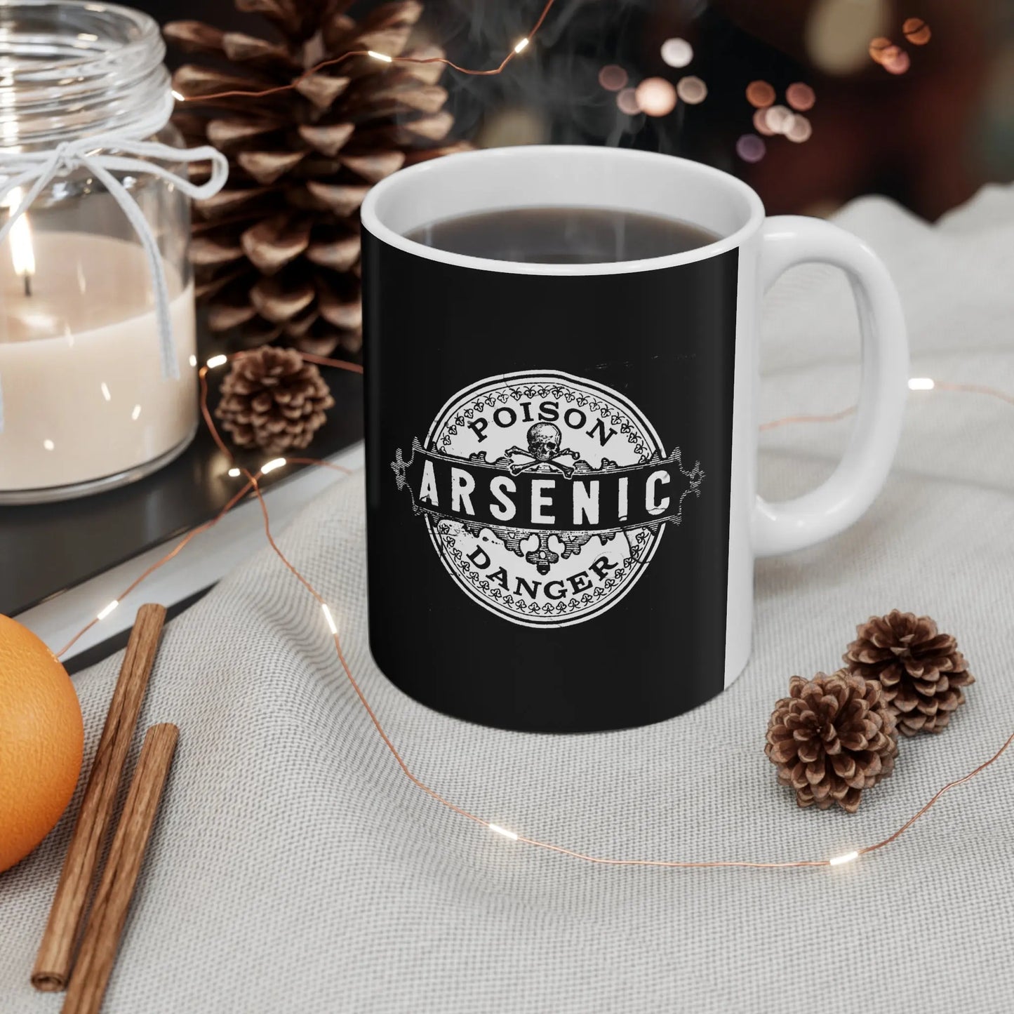 Arsenic Vintage Poison Label Mug 11oz - Geek House Creations