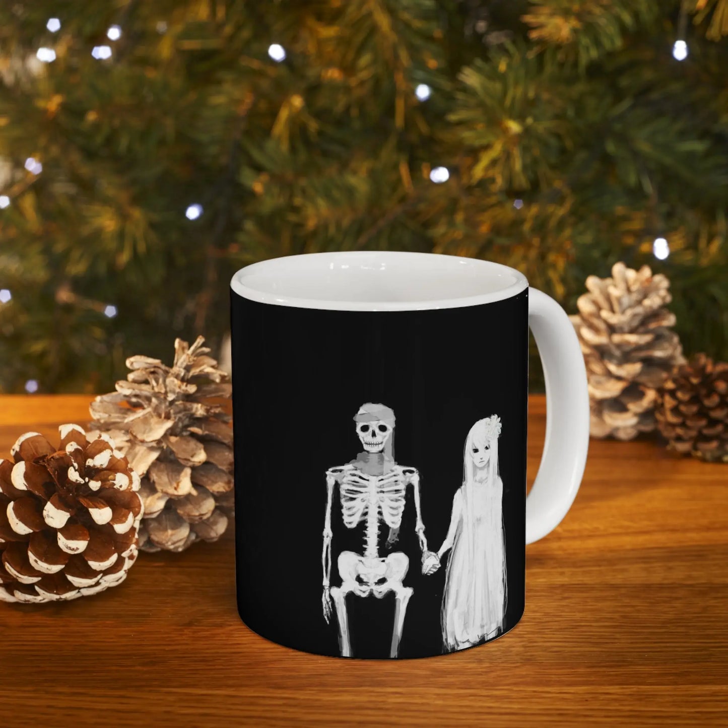 Skeleton Couple Romantic Mug 11oz - Geek House Creations