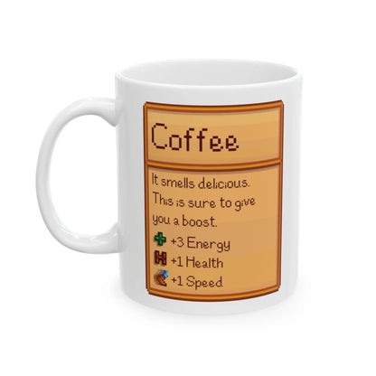 Gamer Mug - Stardew Valley Inspired Ceramic Mug - Stardew Valley Gift - Geek House Creations