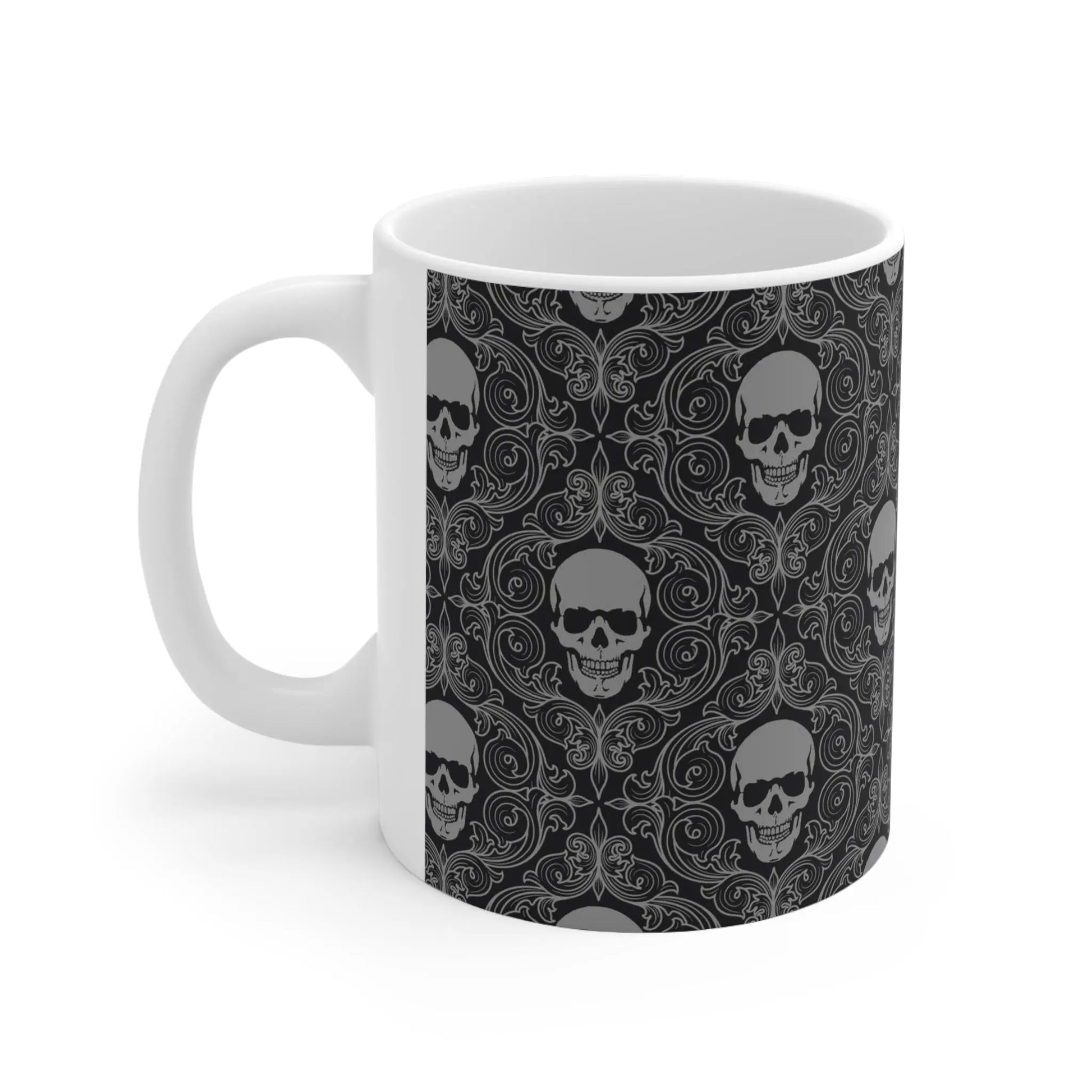 Gothic Skull Mug 11oz - Geek House Creations