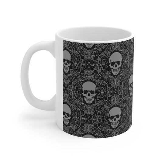 Gothic Skull Mug 11oz - Geek House Creations