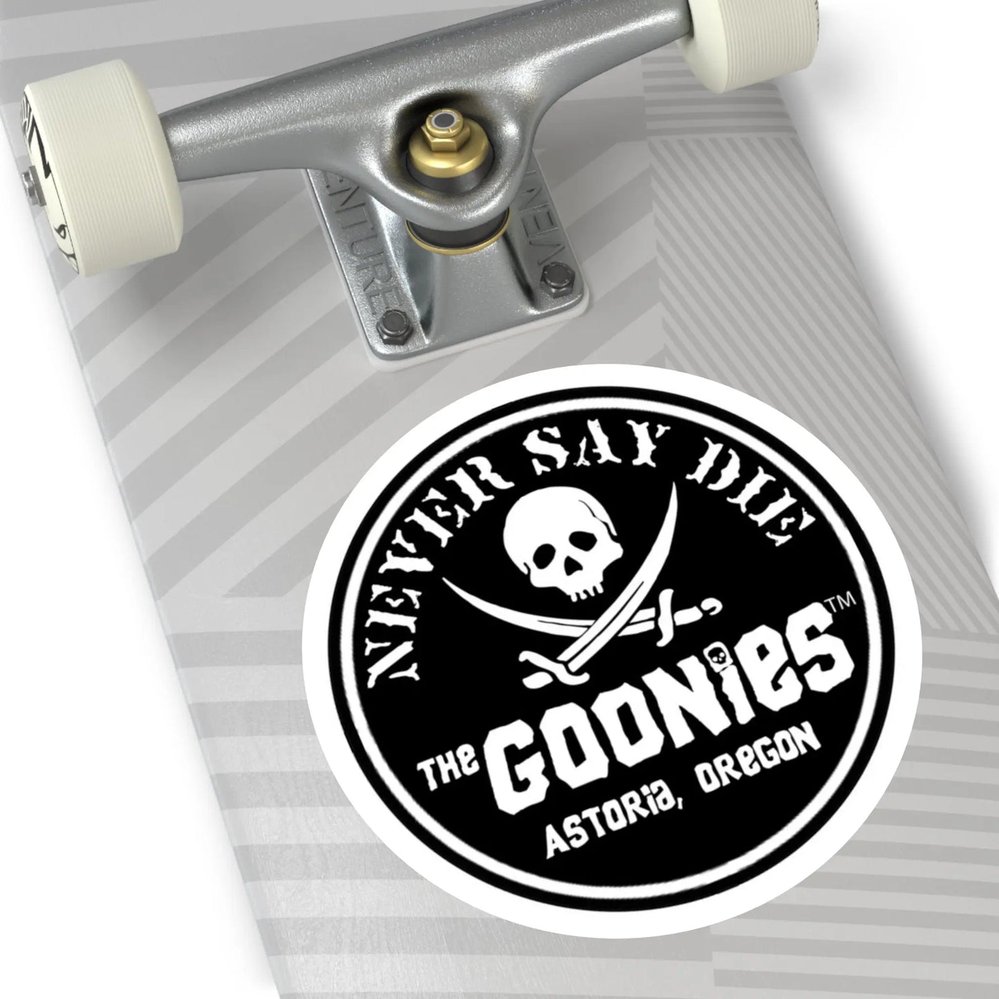 Goonies Never Say Die Stickers, perfect for fans of the Goonies movie - Geek House Creations