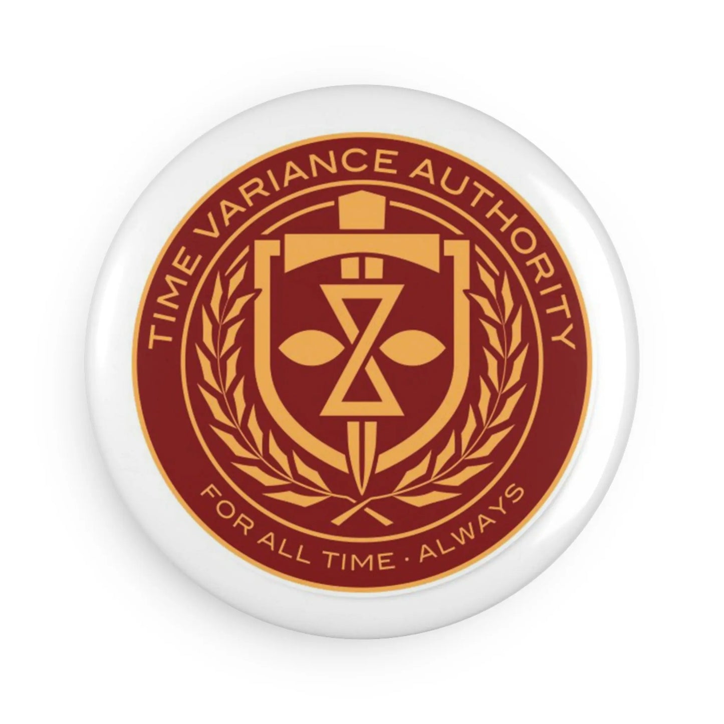 Loki Time Variance Authority Round Magnet, MCU Fan - Geek House Creations