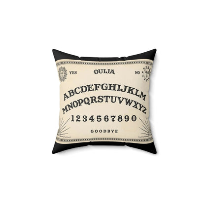 Ouija Pillow, Gothic Halloween Decor, Throw Cushion, Gothic Decor - Geek House Creations