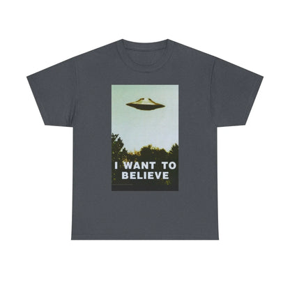 X-Files I Want To Believe Inspired Tee - Geek House Creations