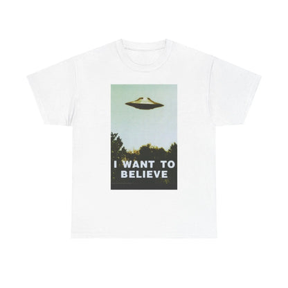 X-Files I Want To Believe Inspired Tee - Geek House Creations