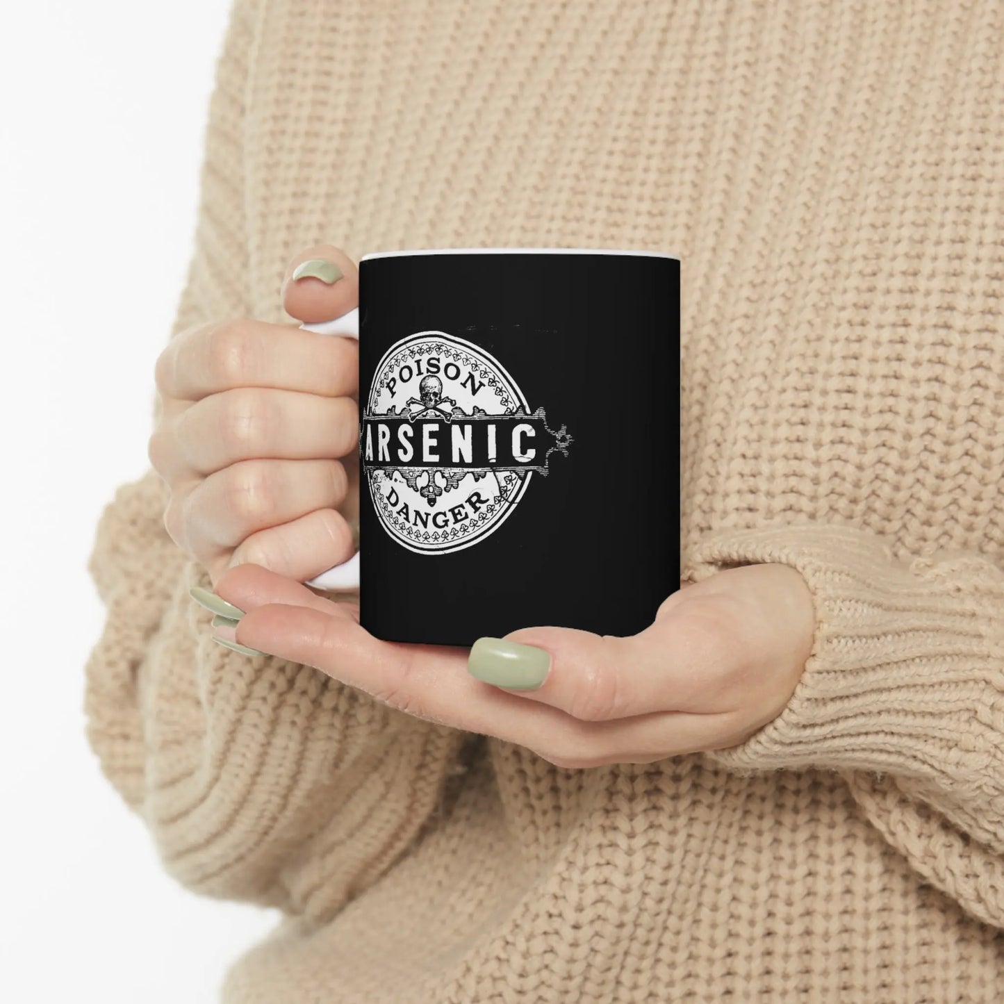 Arsenic Vintage Poison Label Mug 11oz - Geek House Creations