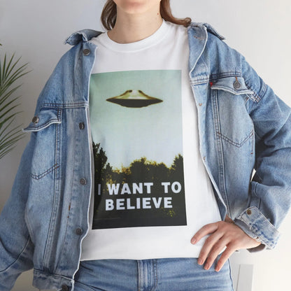 X-Files I Want To Believe Inspired Tee - Geek House Creations