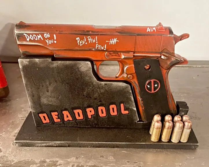 Deadpool Twin Pistols Cosplay props - Geek House Creations