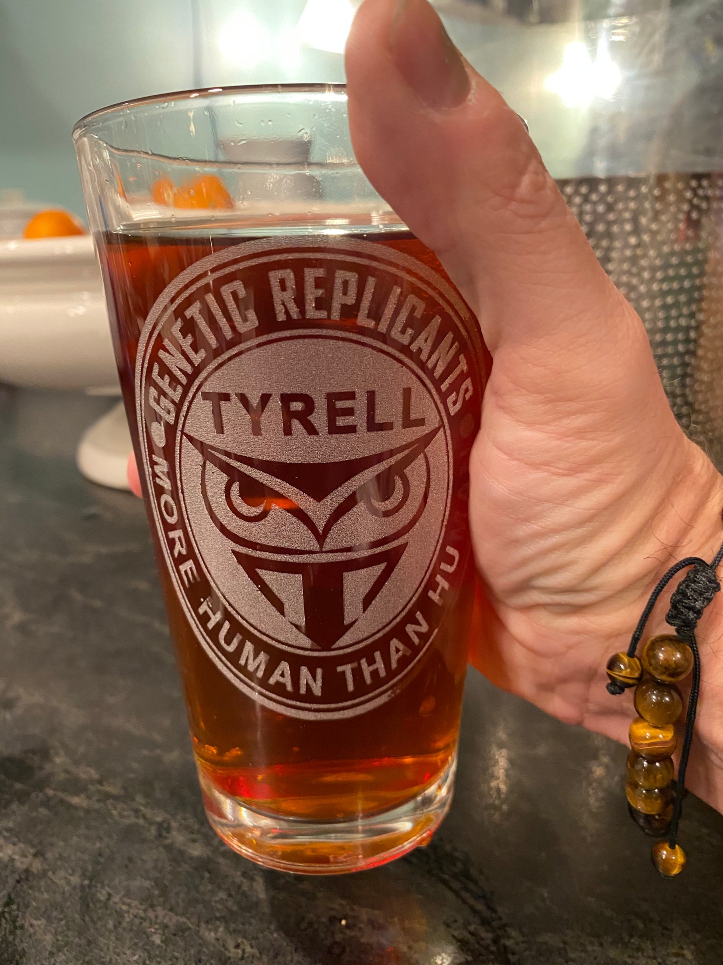 Blade Runner Tyrell Corp Pint Glass - Geek House Creations