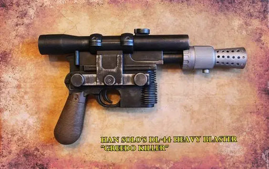 Han Solo Blaster Star Wars Cosplay Prop - Geek House Creations