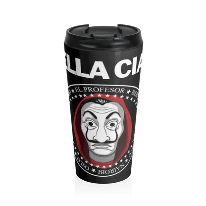 Bella Ciao Money Heist Stainless Steel Travel Mug - Geek House Creations