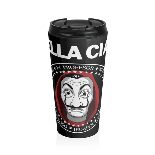 Bella Ciao Money Heist Stainless Steel Travel Mug - Geek House Creations