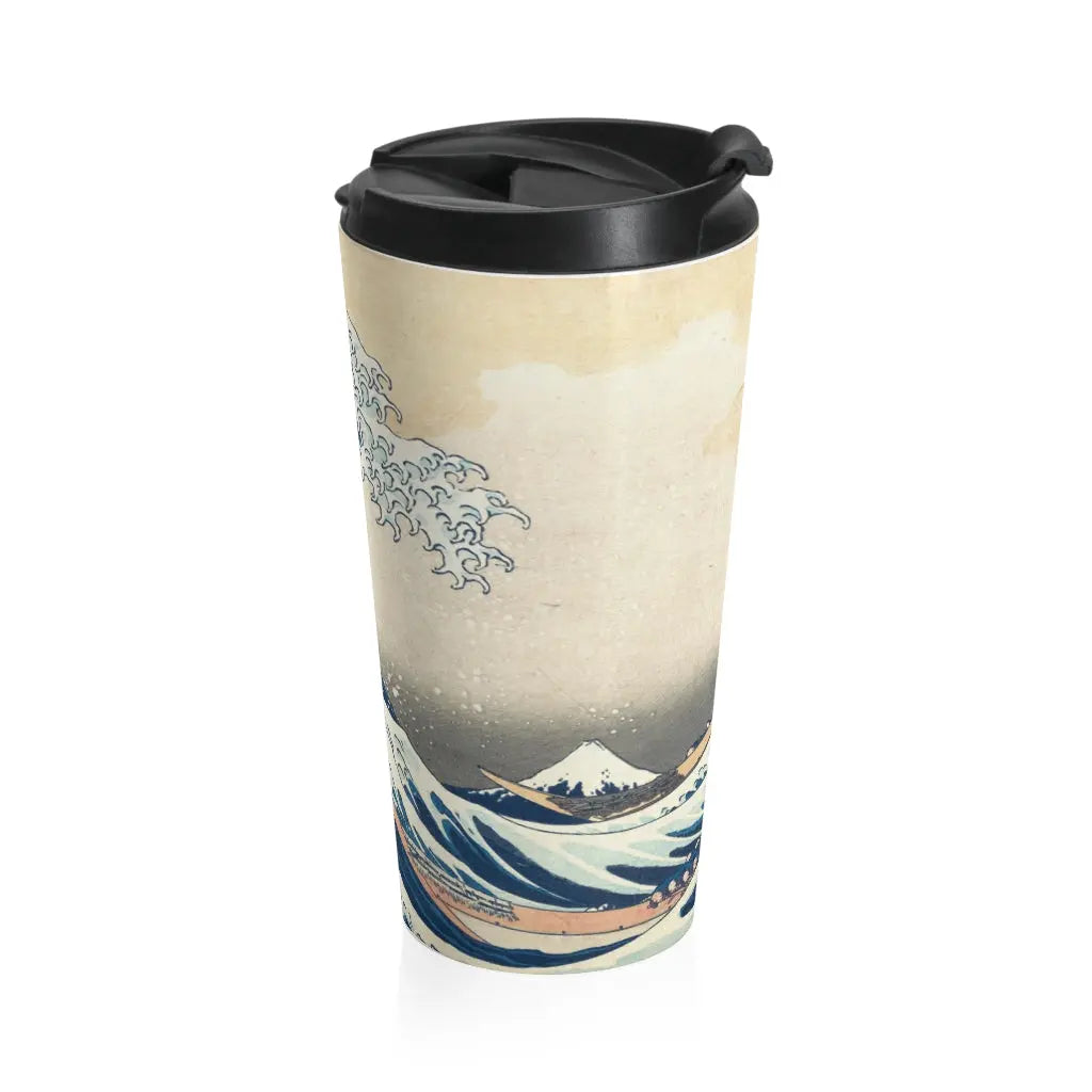 The Wave Stainless Steel Travel Mug - Geek House Creations