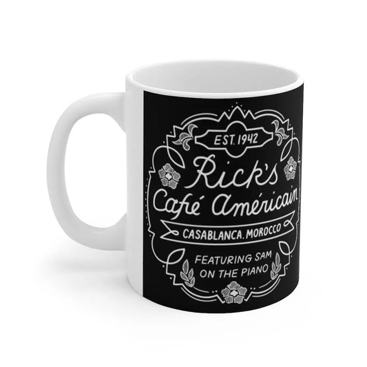 Casablanca Rick's Cafe Americain Mug 11oz - Geek House Creations
