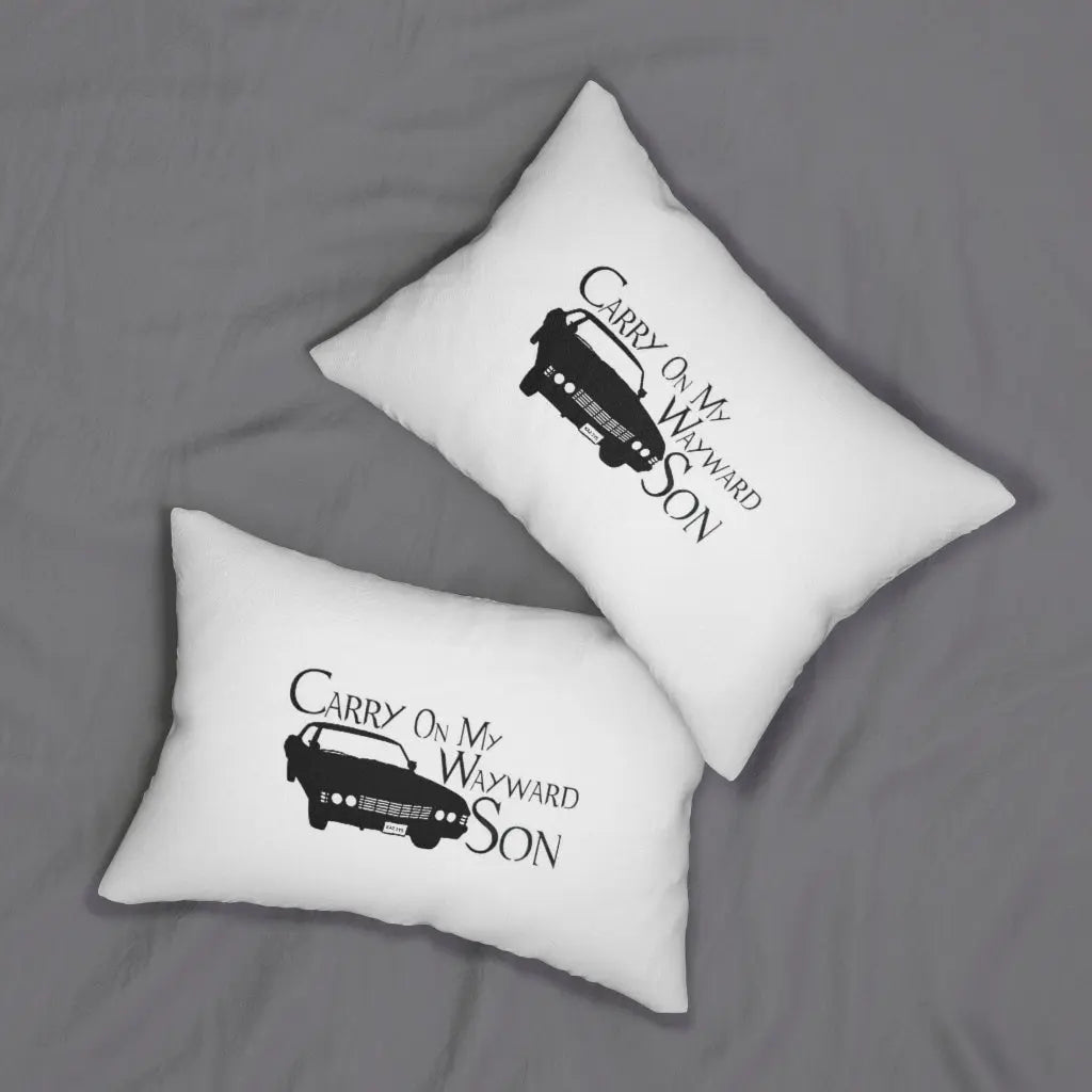 Supernatural Carry On My Wayward Son Pillow - Geek House Creations