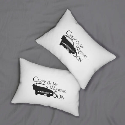 Supernatural Carry On My Wayward Son Pillow - Geek House Creations