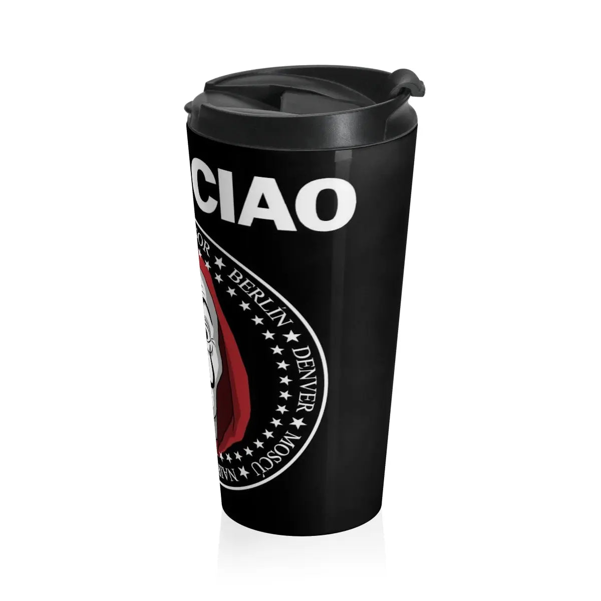 Bella Ciao Money Heist Stainless Steel Travel Mug - Geek House Creations