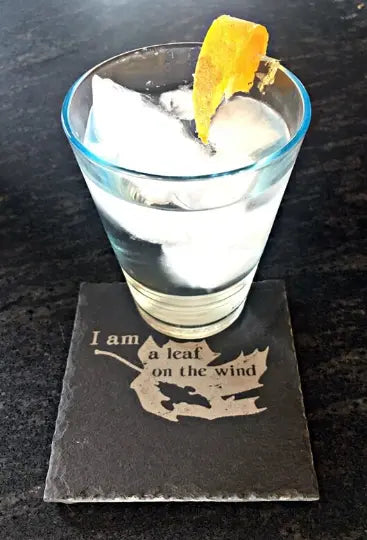 I am a leaf on the wind Firefly Serenity Slate Coasters Set of 4, - Geek House Creations